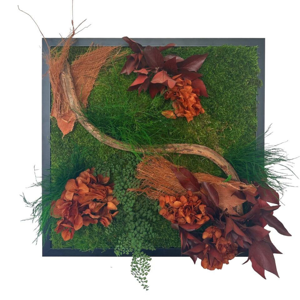 50X50 Tableau Végétal Irène