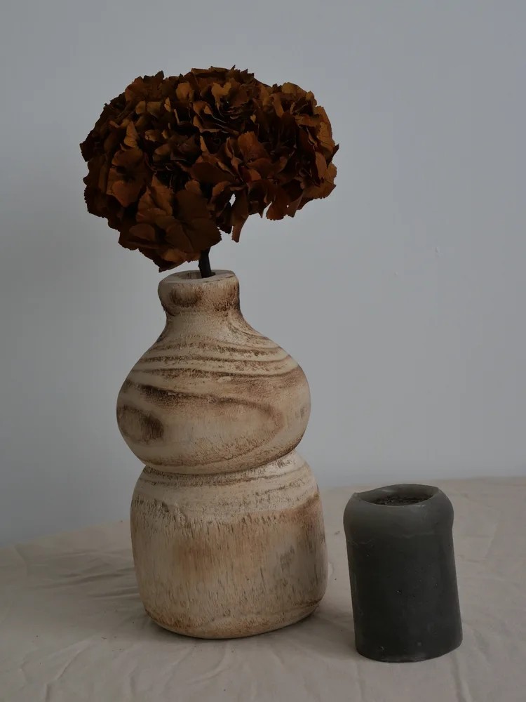 Hortensia Stabilisé terracotta décoration intérieure