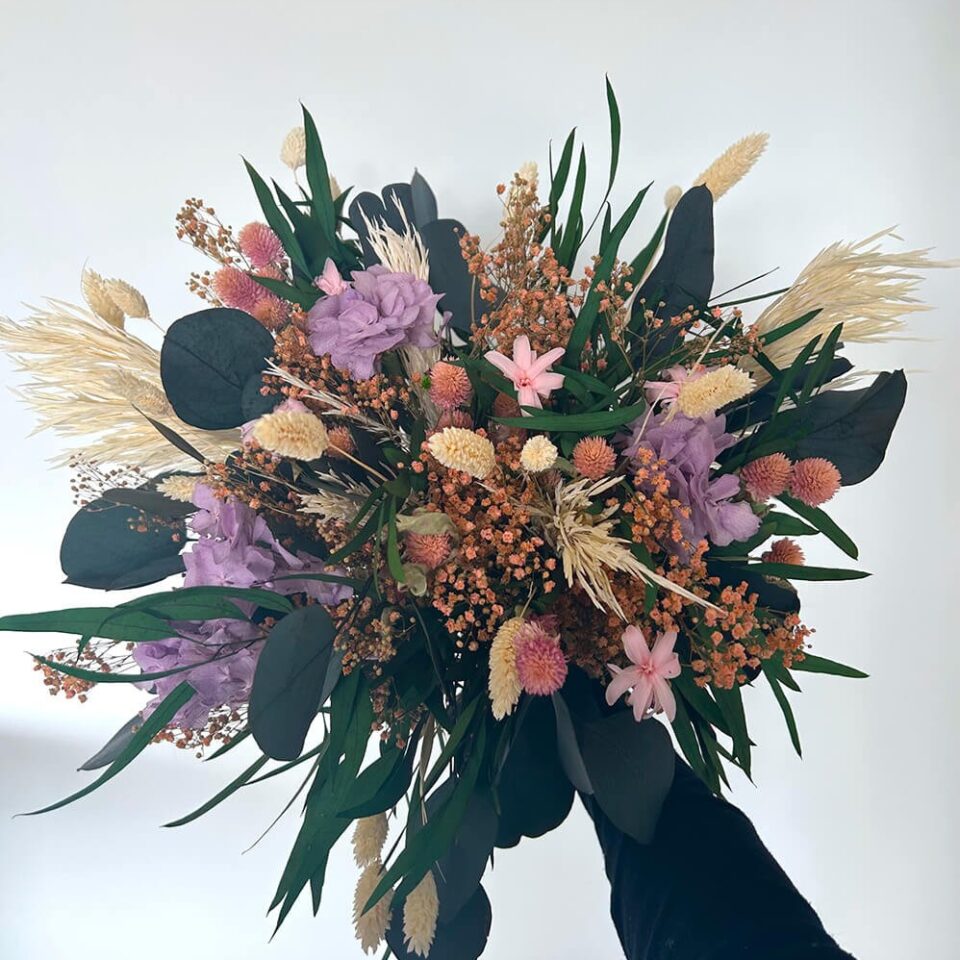 Bouquet de Fleurs Stabilisées Reine