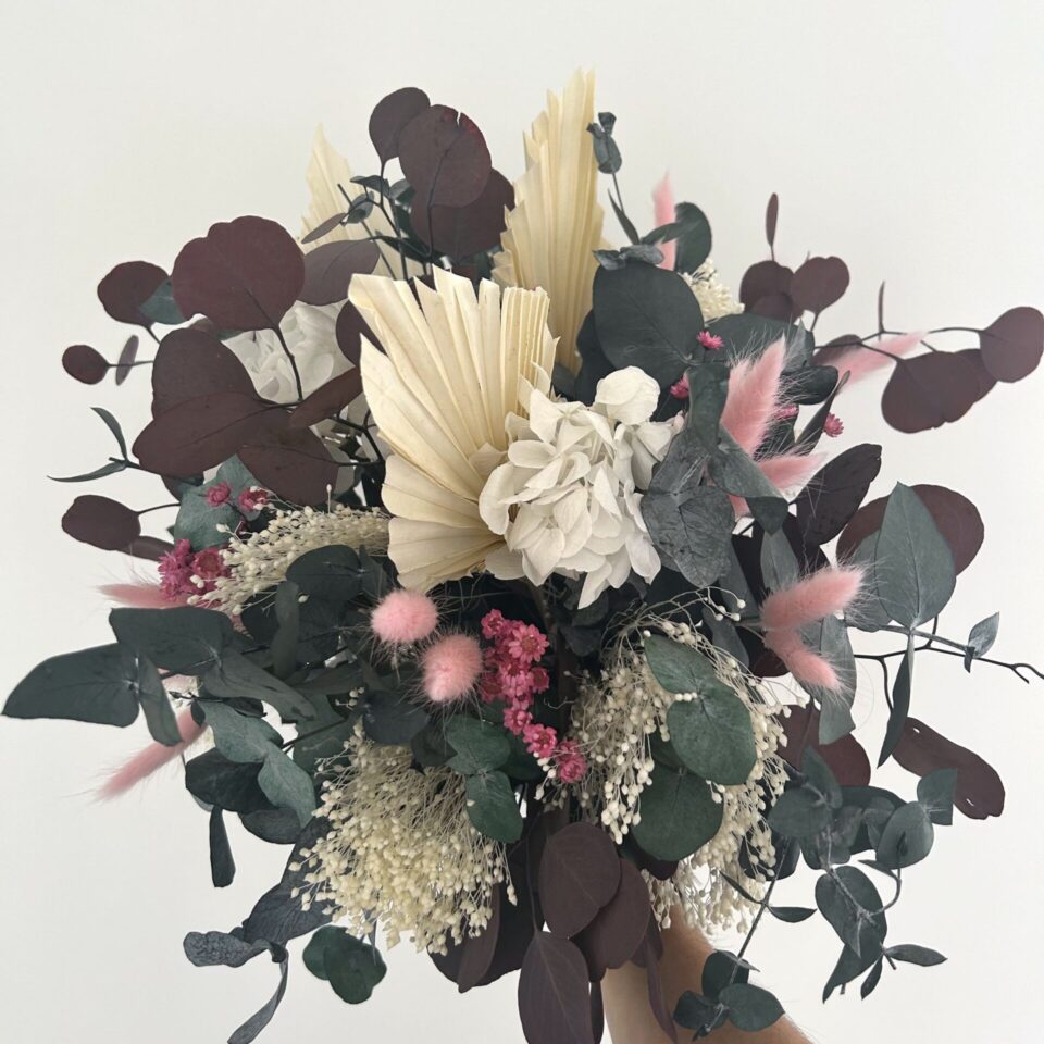 Bouquet de fleurs stabilisées Paradis