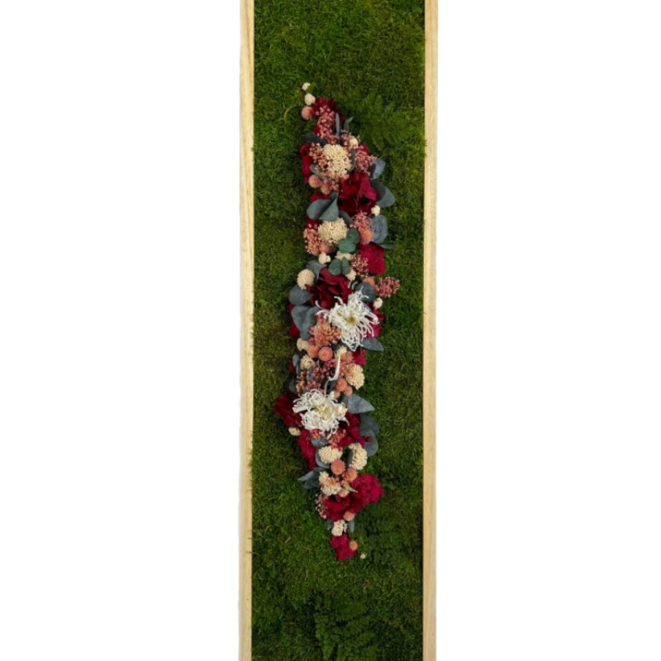 120×30 Tableau Végétal Séléna