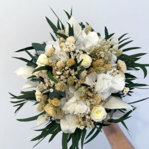 Bouquet de fleurs blanches