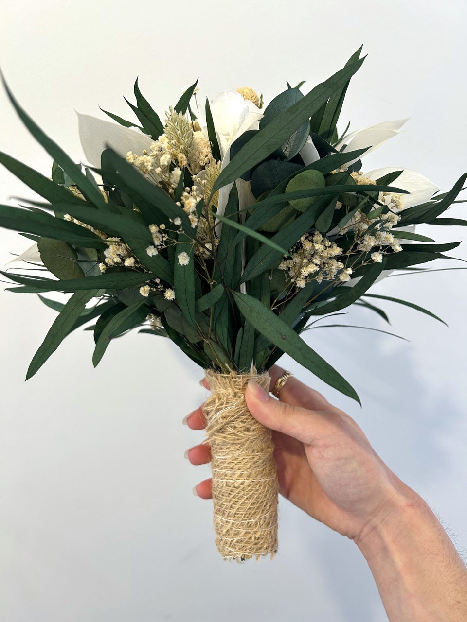 Bouquet de fleurs blanches