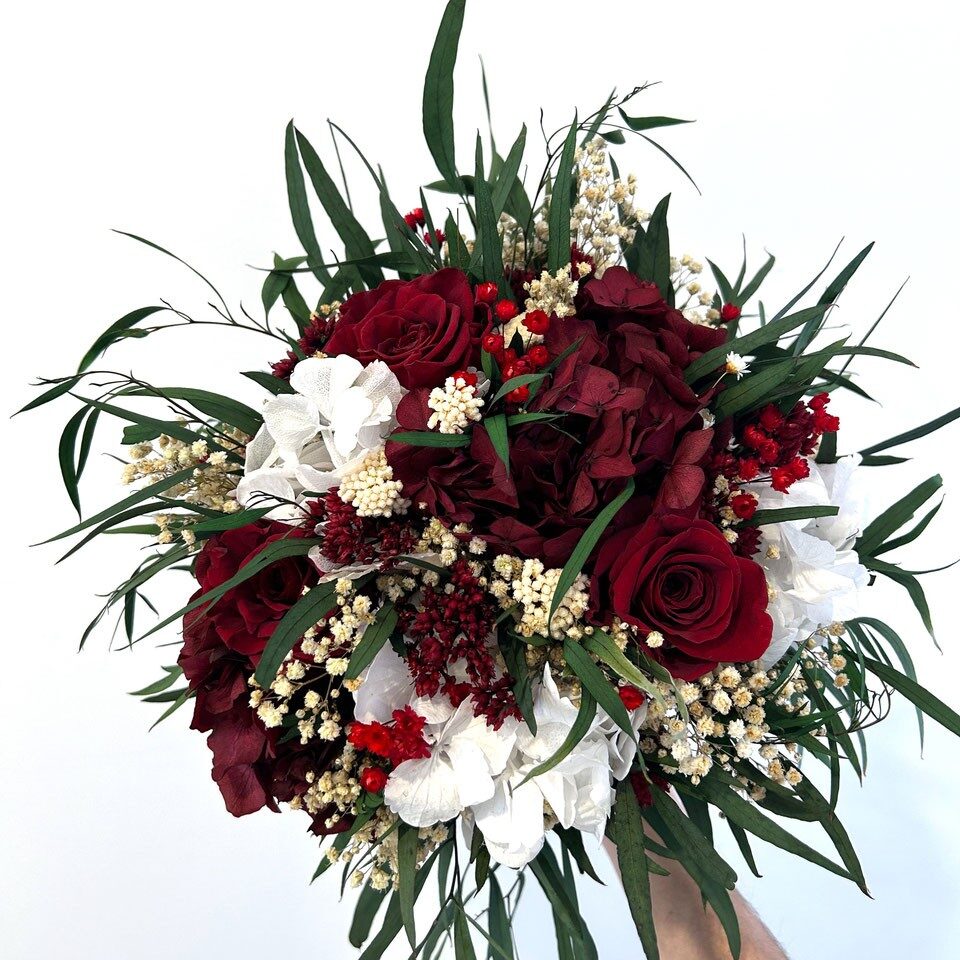 Bouquet de Fleurs Stabilisées Romance
