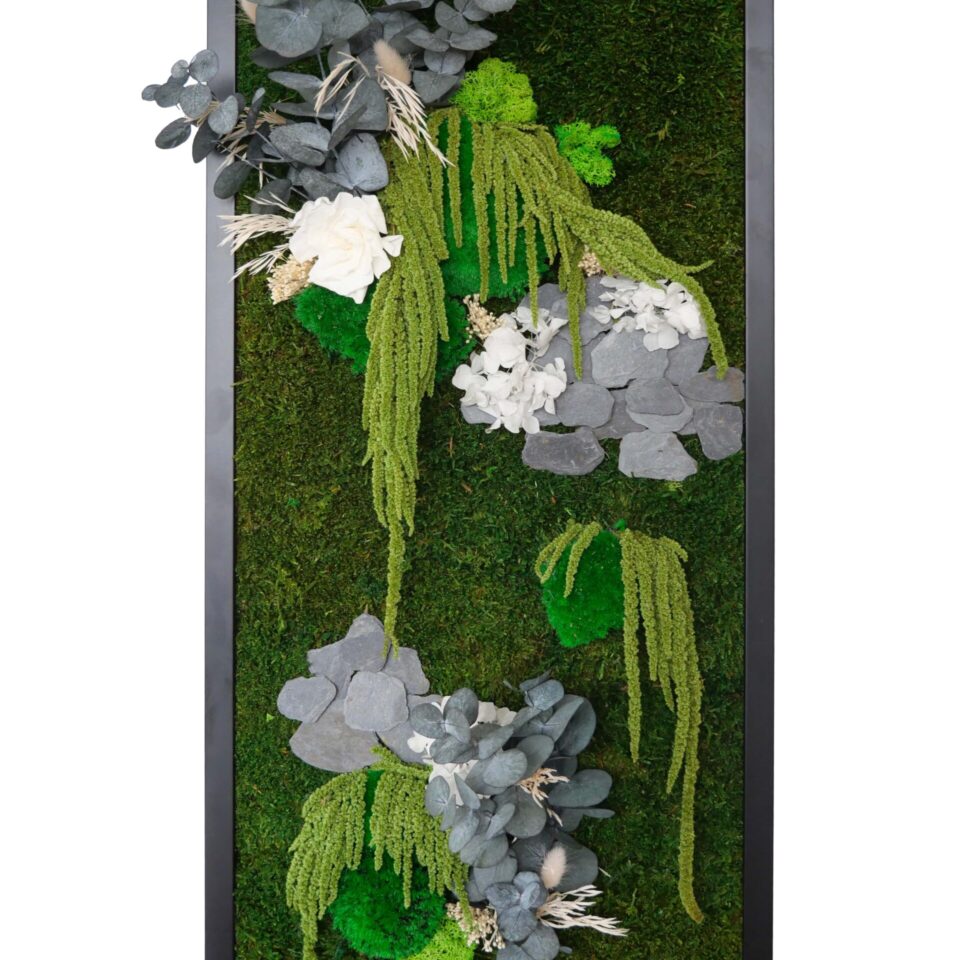 78×38 Tableau Végétal Prairie