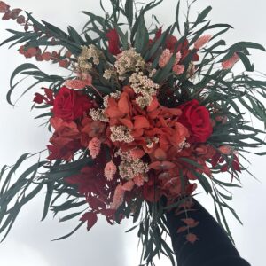 Bouquet de fleurs rouges