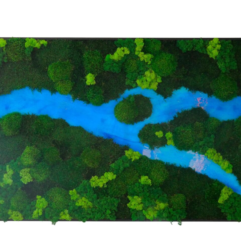 140×90 Tableau végétal Forest
