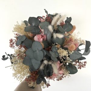 Bouquet de fleurs roses