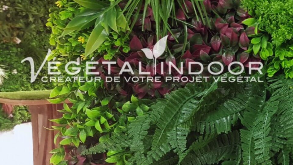 Mur végétal artificiel prêt à poser : l&rsquo;option facile pour créer une ambiance