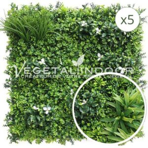 Mur végétal artificiel Liseron 5m2